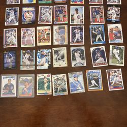 Chicago Cubs Baseball Card Lot