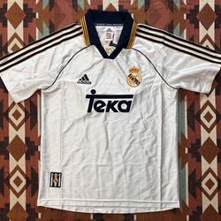 Adidas Real Madrid 1999/2000 Authentic Reissue Jersey Men’s Small NWT