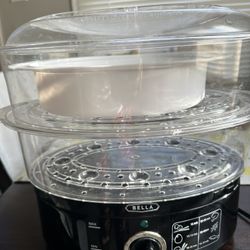 Steamer 2 Tier With Tray - Used 2x Only