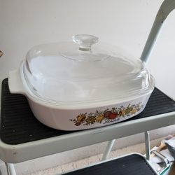 Spice Of Life Vintage Corning Ware Casserole Dish W Lid 