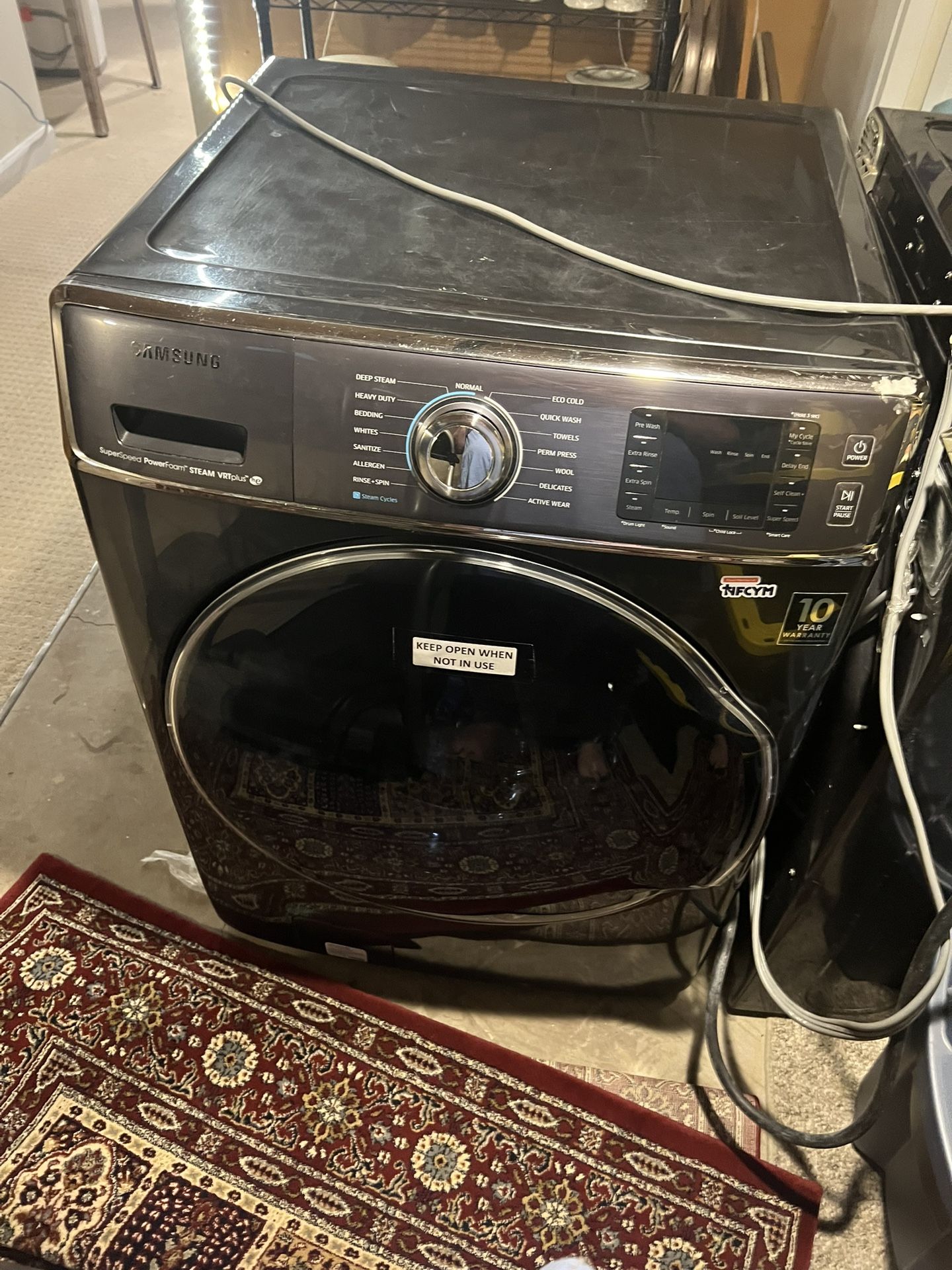 Samsung washer and dryer set
