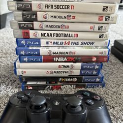 PlayStation Games And Remote