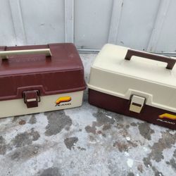Vintage Fishing Tackle Boxes 