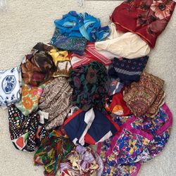 Collection Of Neck Scarfs 