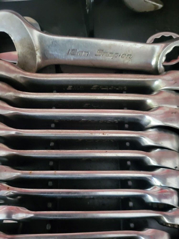 Snap On Stubbie Wrech Set Used