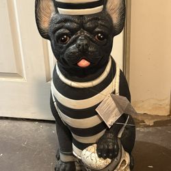 New Home Depot Frenchie Halloween Blowmold