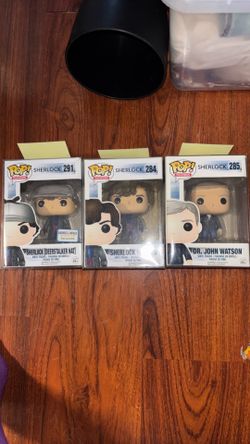 SHERLOCK HOLMES FUNKO BUNDLE