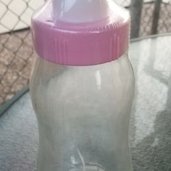 Pink Baby Bottle Banks