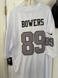 Nike NFL Brock Bowers #89 Raiders Jersey