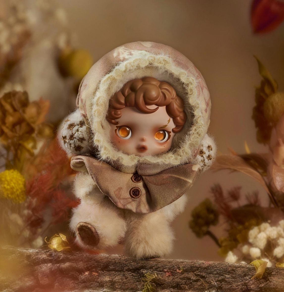 POPMART / SKULLPANDA L’impressionnisme 𝐒𝐊𝐔𝐋𝐋𝐏𝐀𝐍𝐃𝐀 drifts through a garden of light, where