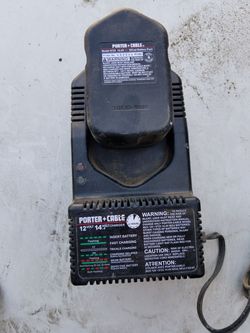 Porter + cable battery and charger