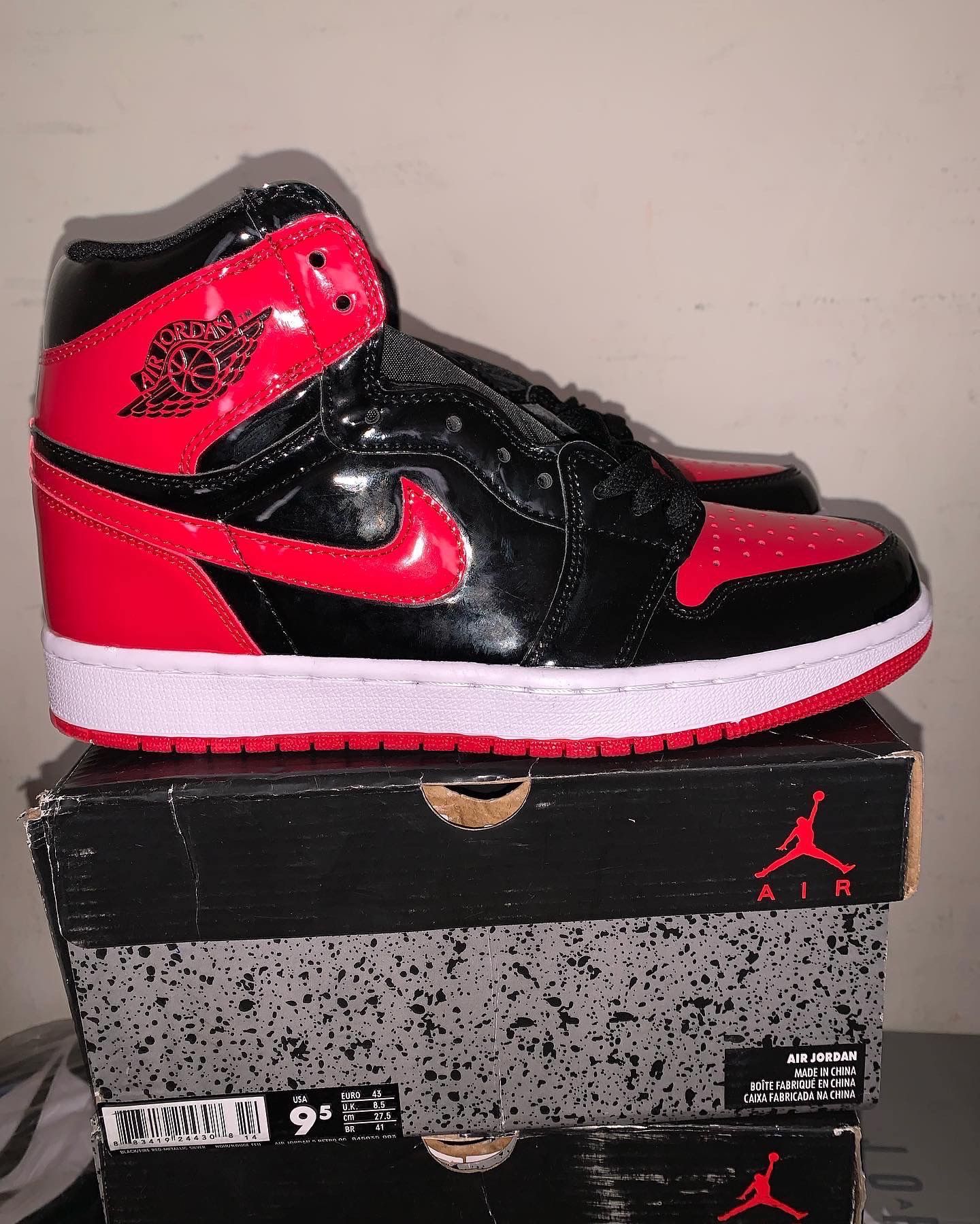 Air Jordan 1 Patent