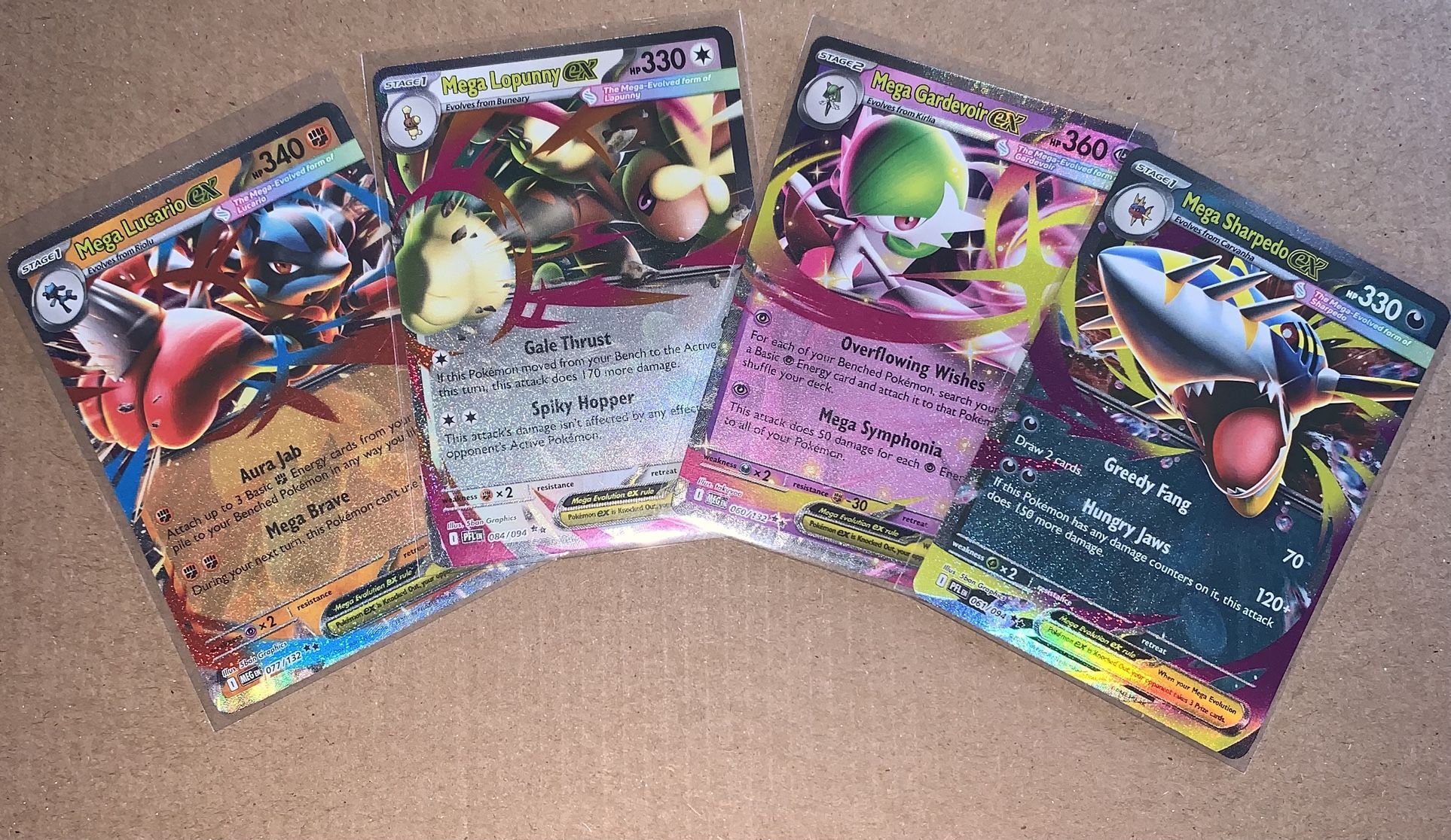 Pokémon Mega Ex Lot