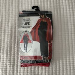 RED COLLARED CAPE