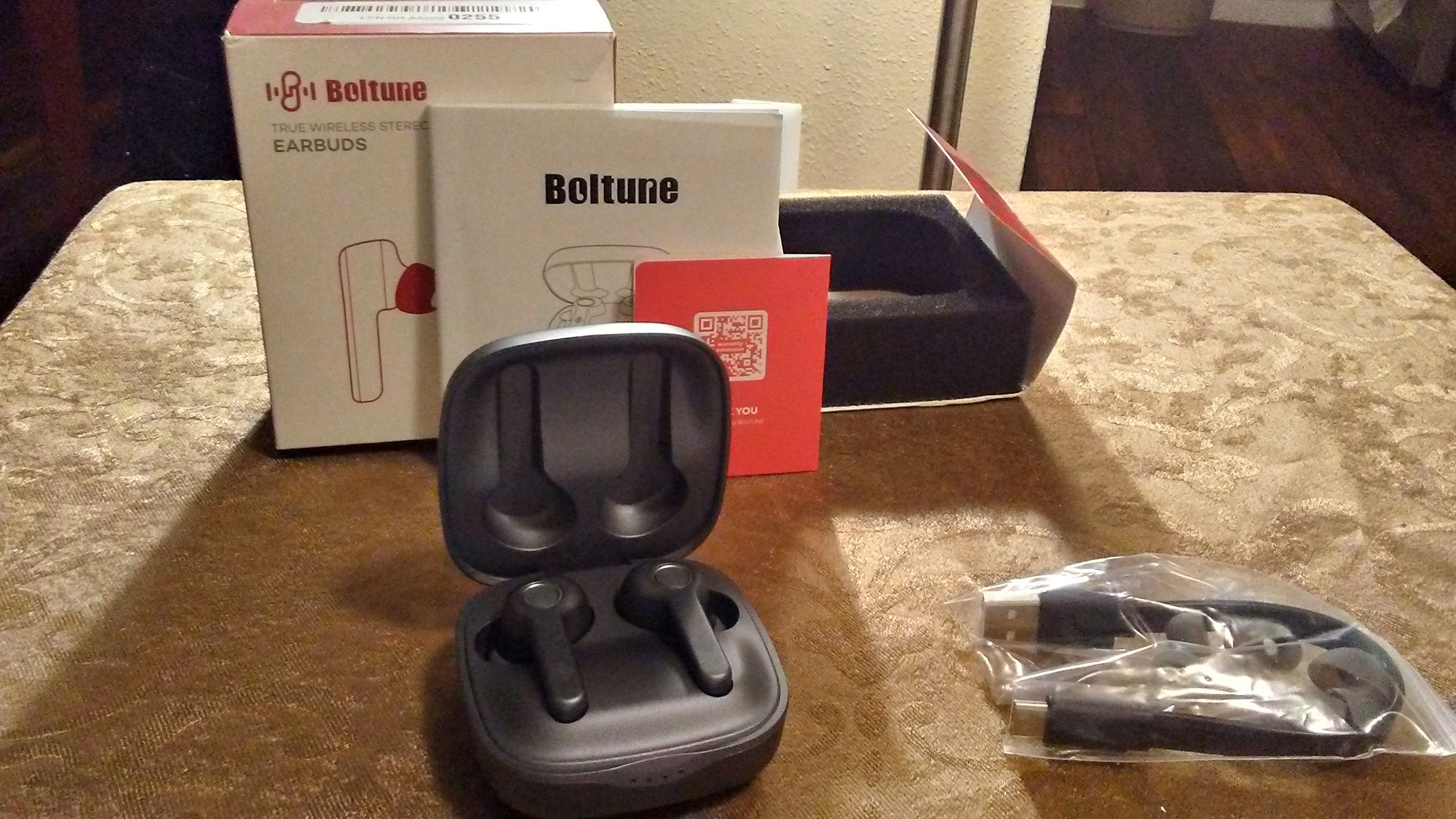 Boltune True Wireless earbuds Bluetooth V5.0 Headphones .