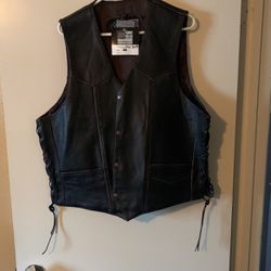 Indian Mortorcycles Embroidery Motorcycle Vest