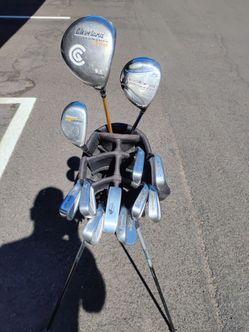Golf Clubs! Men's Cobra & Cleveland Complete Set!