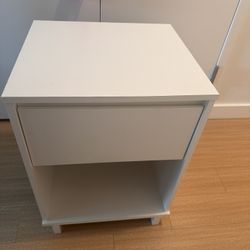 White Night Table