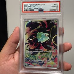 Pokemon PSA 10 Bulbasaur IR Mega Evolutions