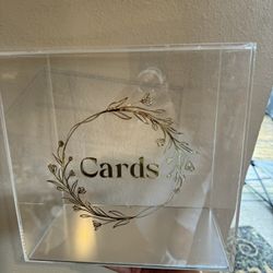 Wedding Card Box & Signs 