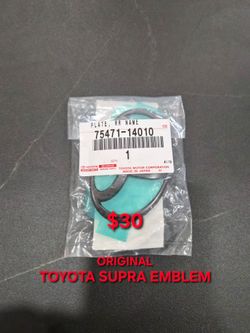 TOYOTA SUPRA EMBLEM ORIGINAL
