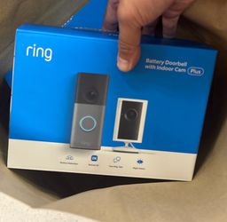 Ring Battery Doorbell with Indoor Cam Plus