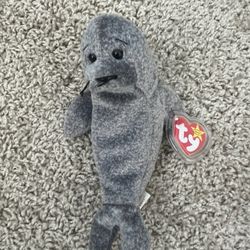 Ty Beanie Baby Slippery The Seal Brand New W Tags 