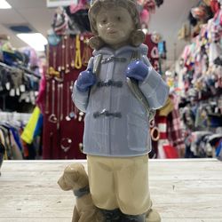 Vintage Traveling Girl