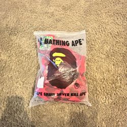 Red Bape Zip Up
