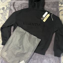 Xxs Jet Black Essential Hoodie