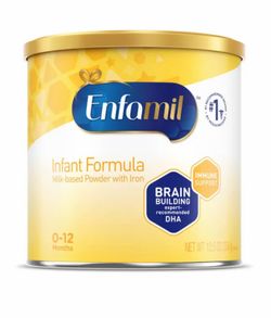 80  brand new cans of enfamil large and small