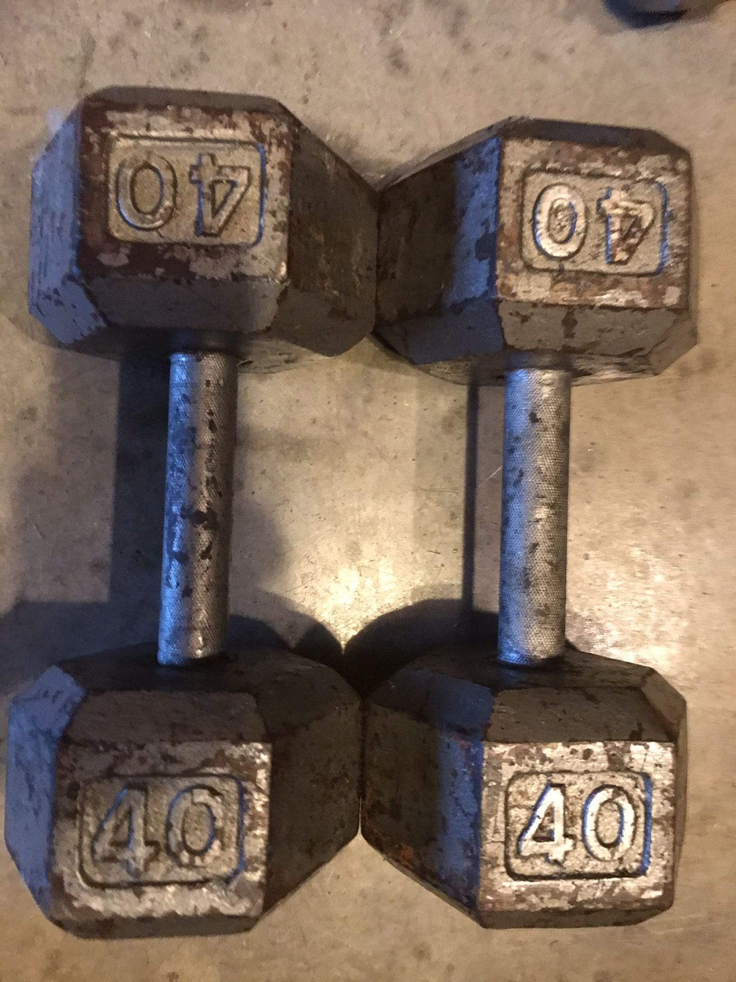 40lb weights, Must Go! $100 a set!!!!!