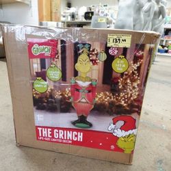 72-Inch Grinch Nutcracker Christmas Decoration