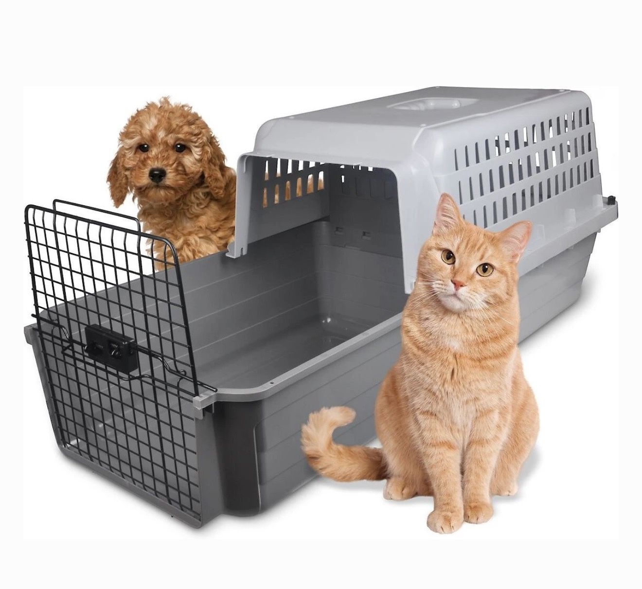 Brand New Van Ness Calm Carrier E-Z Load Sliding Drawer Cat Kennel