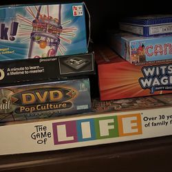 Lot Of Board Games! Take All!