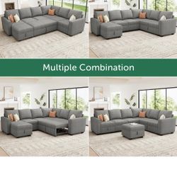 Sectional With Storage 