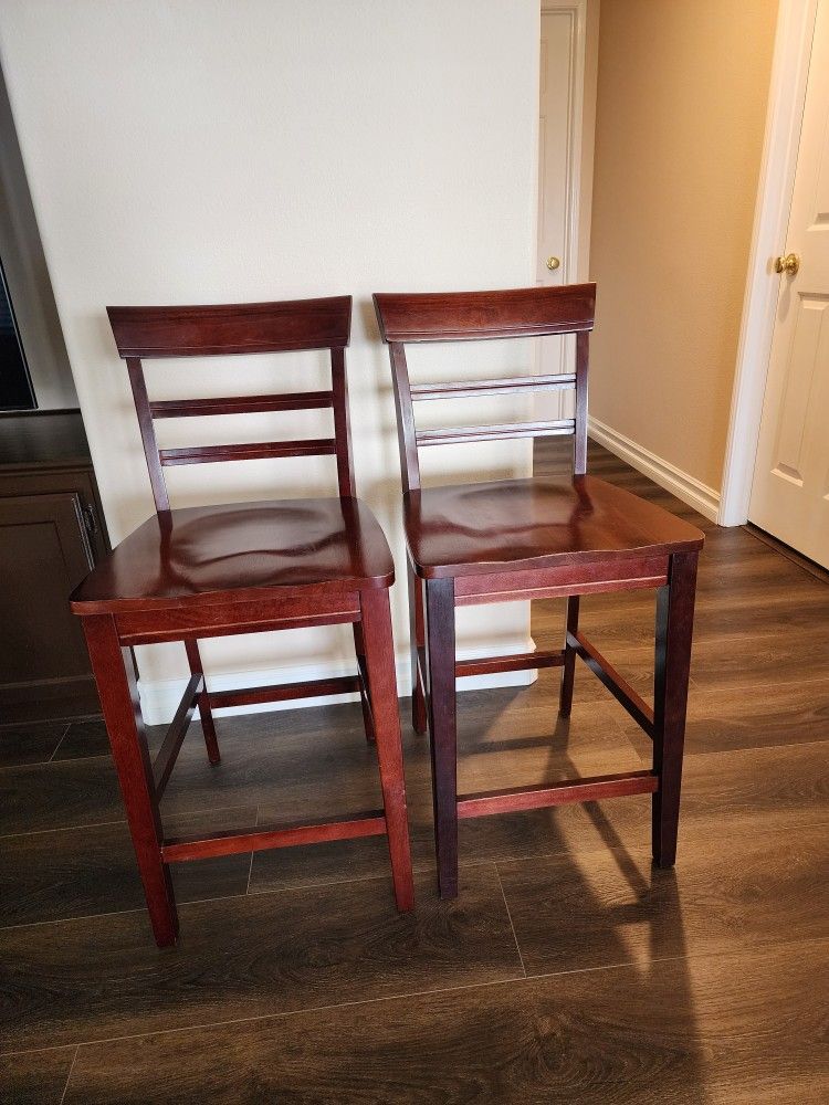 Two Almost New Bar Stools