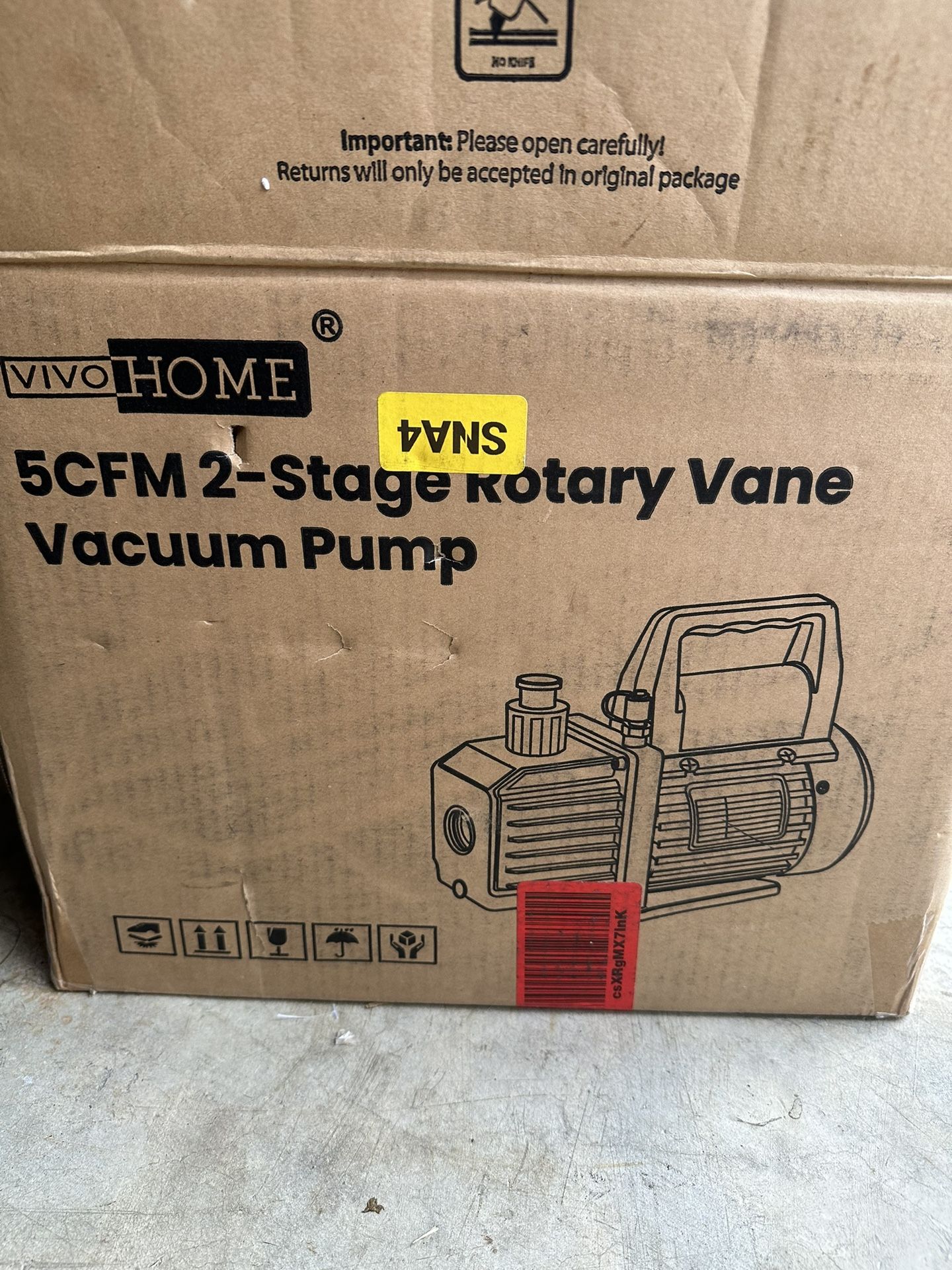 5xfm2- Stage Rotary Vane Vacuume Pump