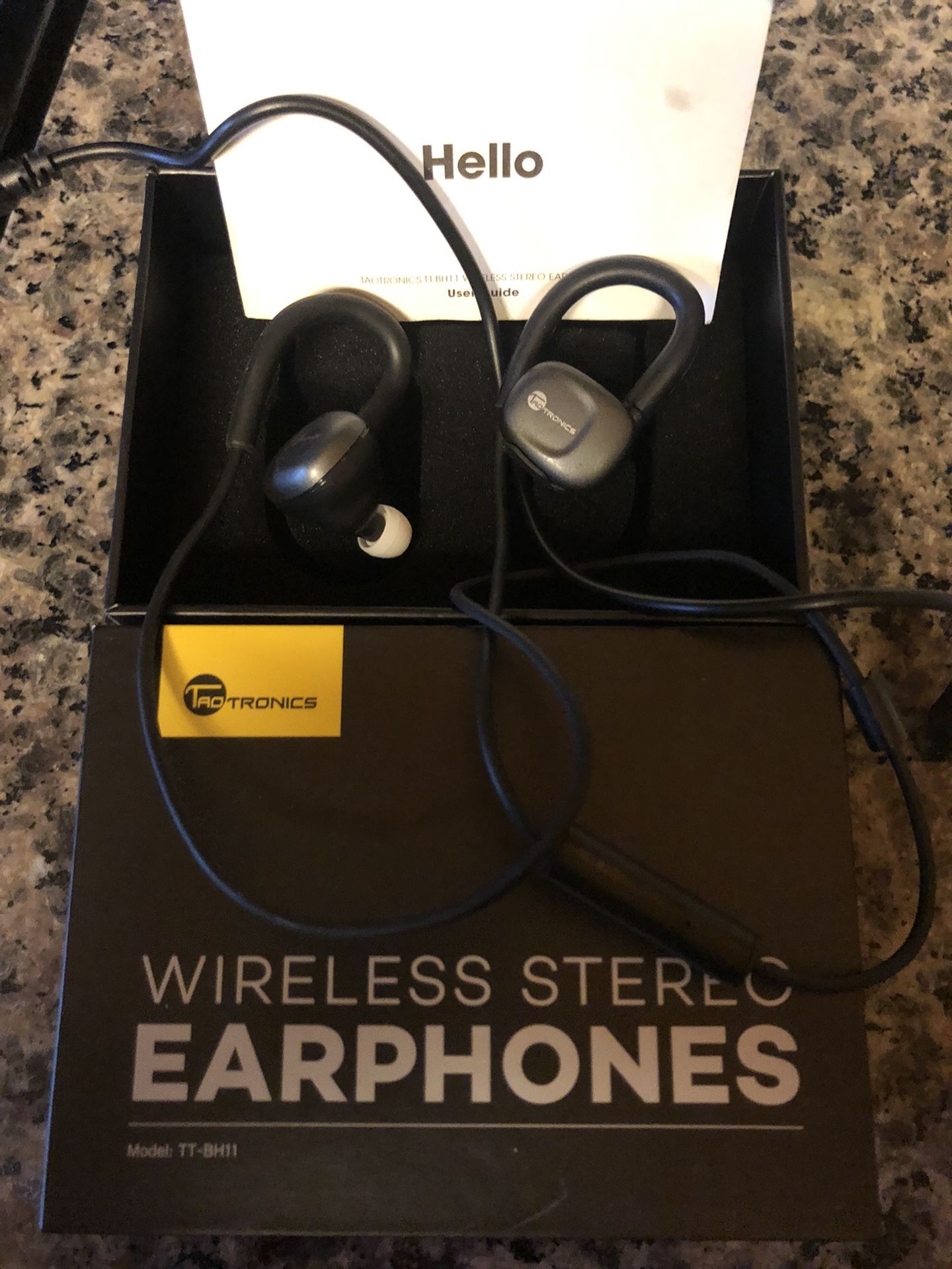 Taotronics handsfree earphones, $10