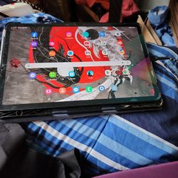 14 I Samsung Galexy Tablet With Case