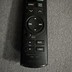 Alpine car radio remote