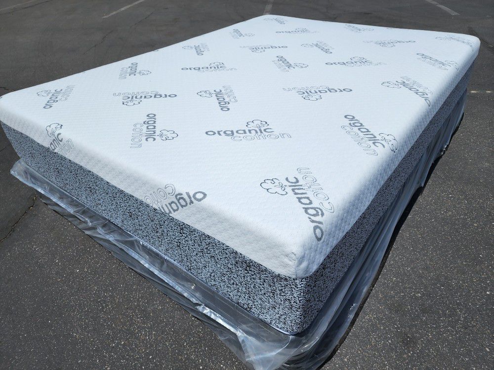 king memory foam mattress with boxspring