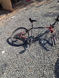 Bicycle giant boulder
