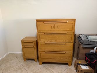 Dresser and nightstand
