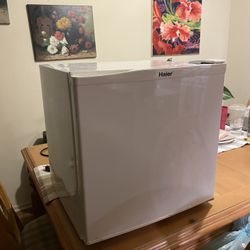 Haier Model HSB02 White Mini-Refrigerator 