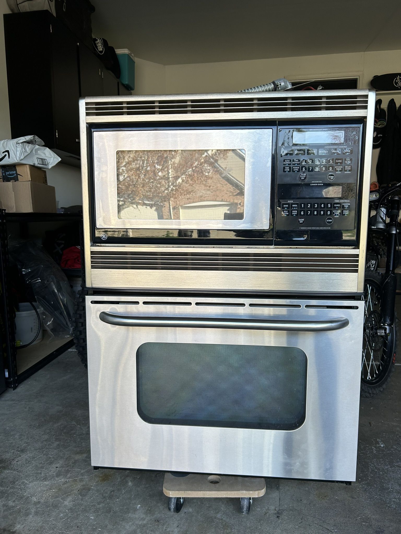 GE Oven Microwave Combo