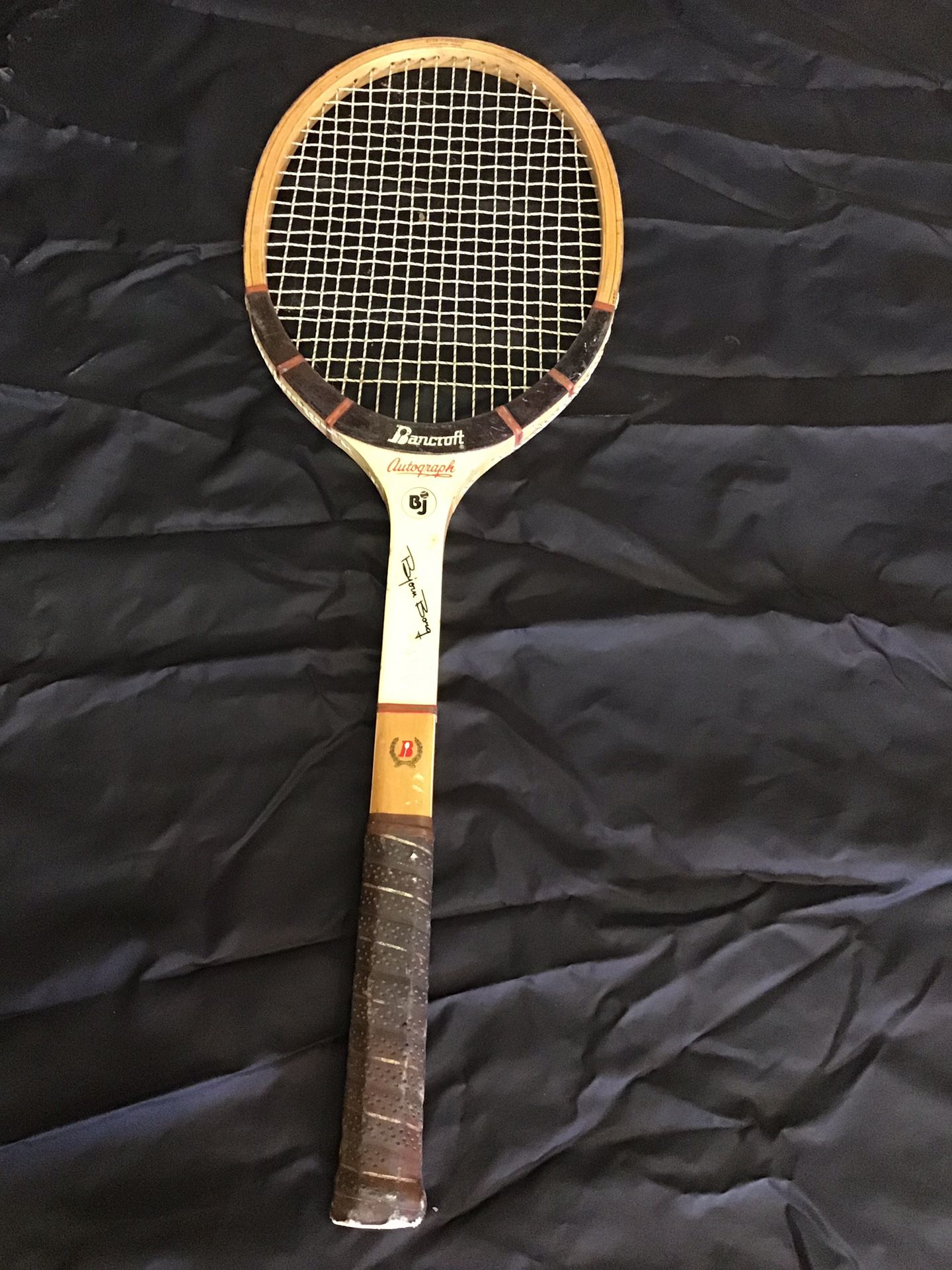 Tennis racket, Bancroft. Bjorn Borg