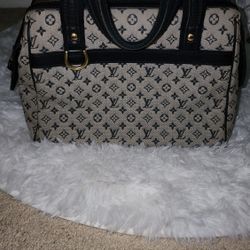 Authentic Louis Vuitton Denim Mini Josephine 