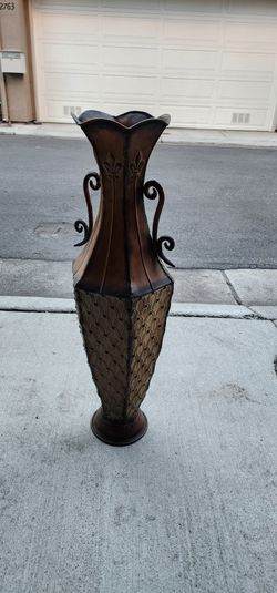 Old Antique Metal Vase 