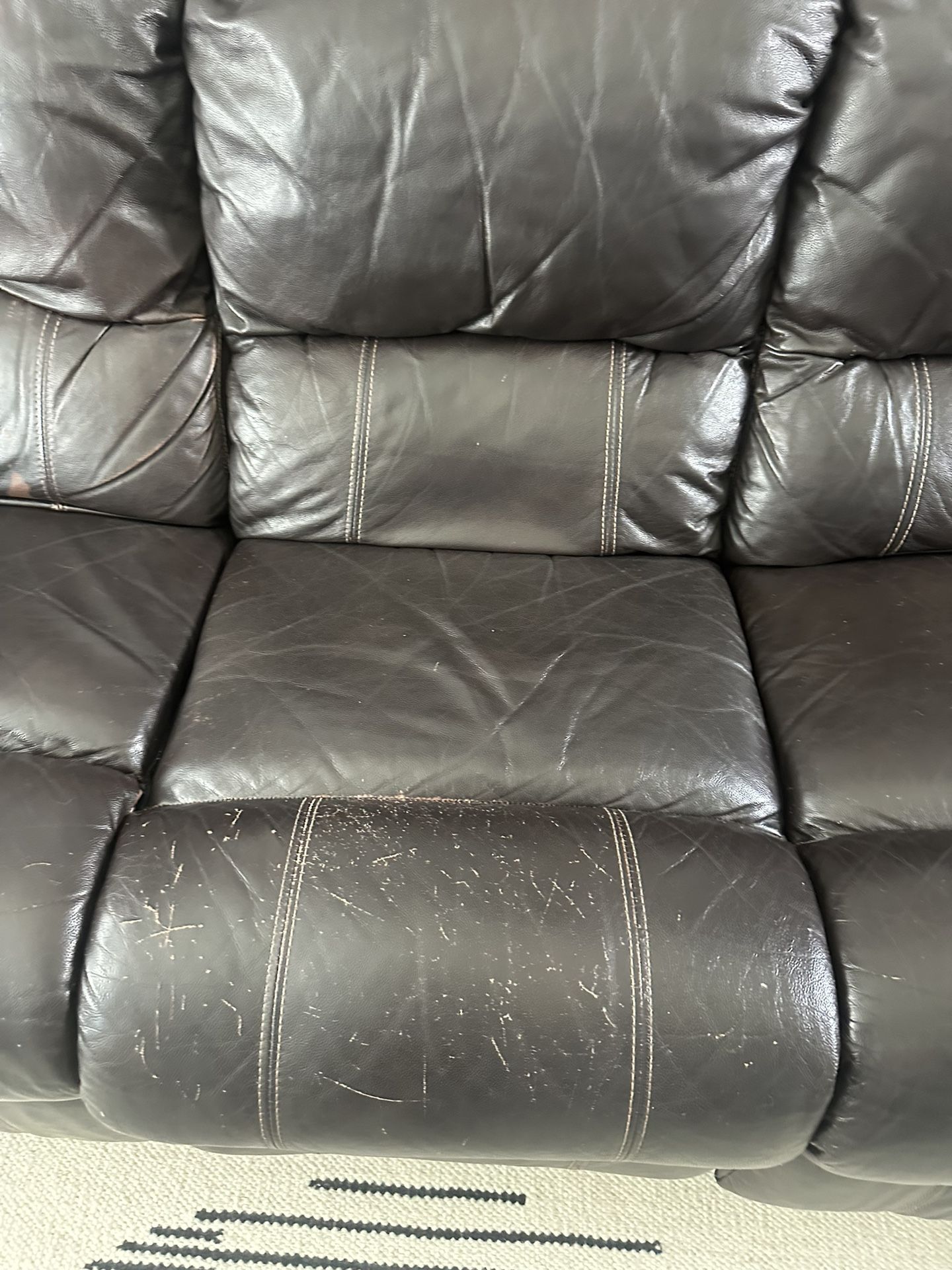 Reclining Sofa $50